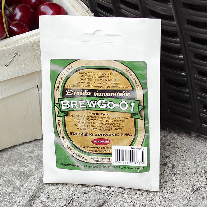 Drożdże piwowarskie Brewgo